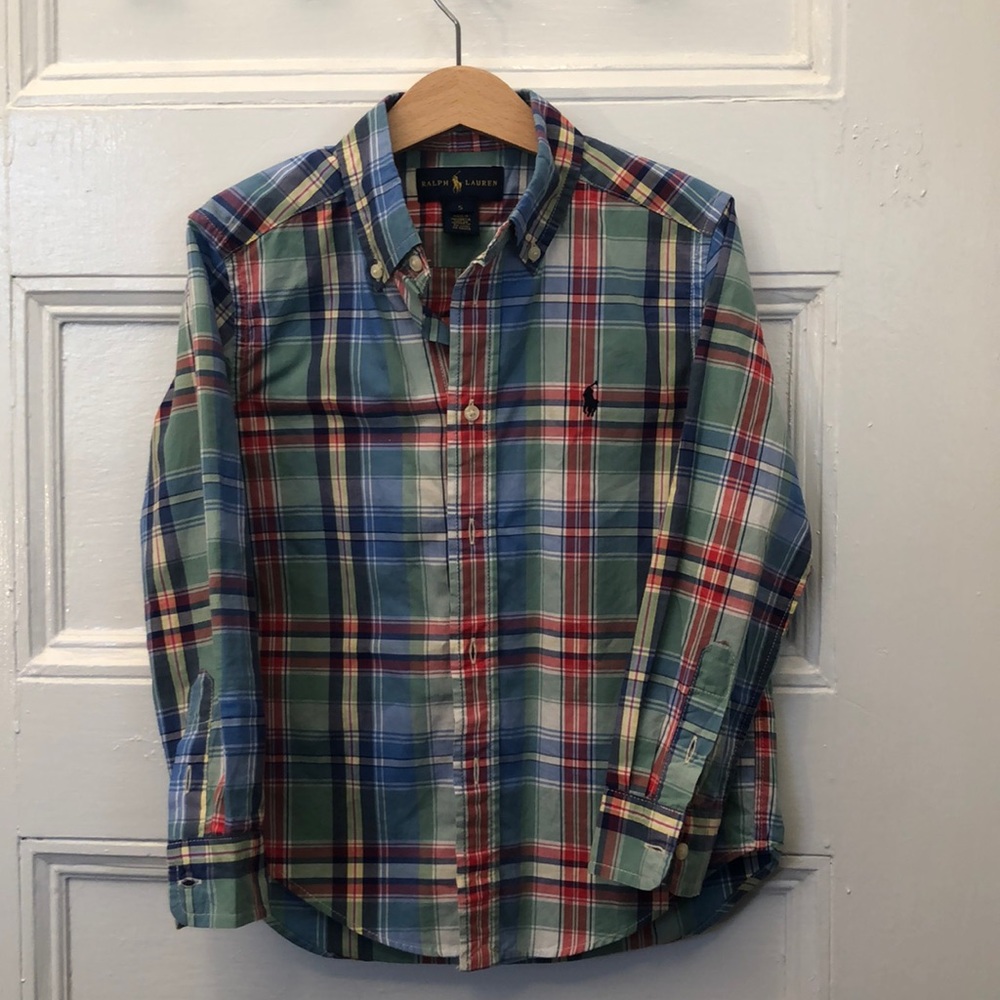 Ralph Lauren Plaid button down